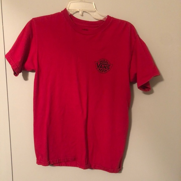 Vans red shirt - Picture 1 of 2